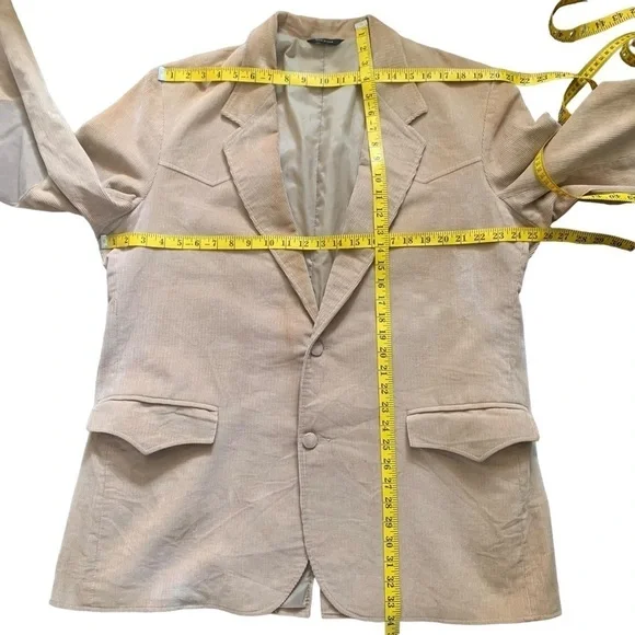 Pioneer Wear Made In The USA Vintage Corduroy Blazer With Elbow Patches - Picture 11 of 13